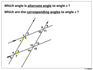 Maths geometry angles_and_parallel_lines.ppt