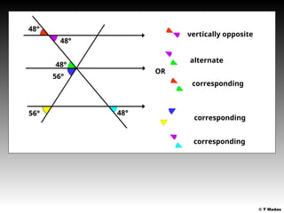 Maths geometry angles_and_parallel_lines.ppt