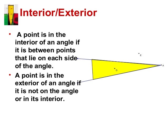 Angles And Their Measures