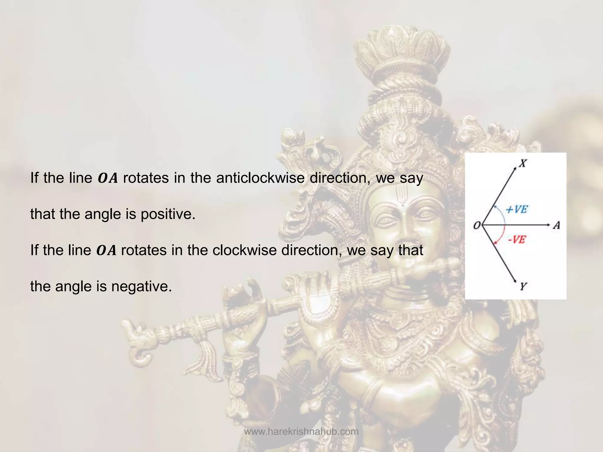 Angles and units of angular measurements | PPTX