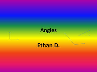 Angles
Ethan D.
 