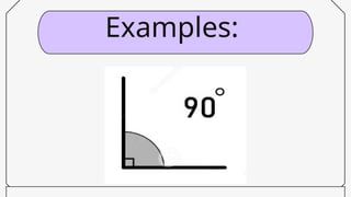 Definition of angles, kind of Angles and Example of Angles by mba | PPTX