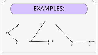 Definition of angles, kind of Angles and Example of Angles by mba | PPTX