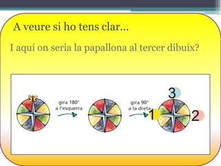 A veure si ho tens clar...
I aquí on seria la papallona al tercer dibuix?

3
1

2

 