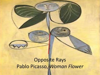 Opposite RaysPablo Picasso, Woman Flower