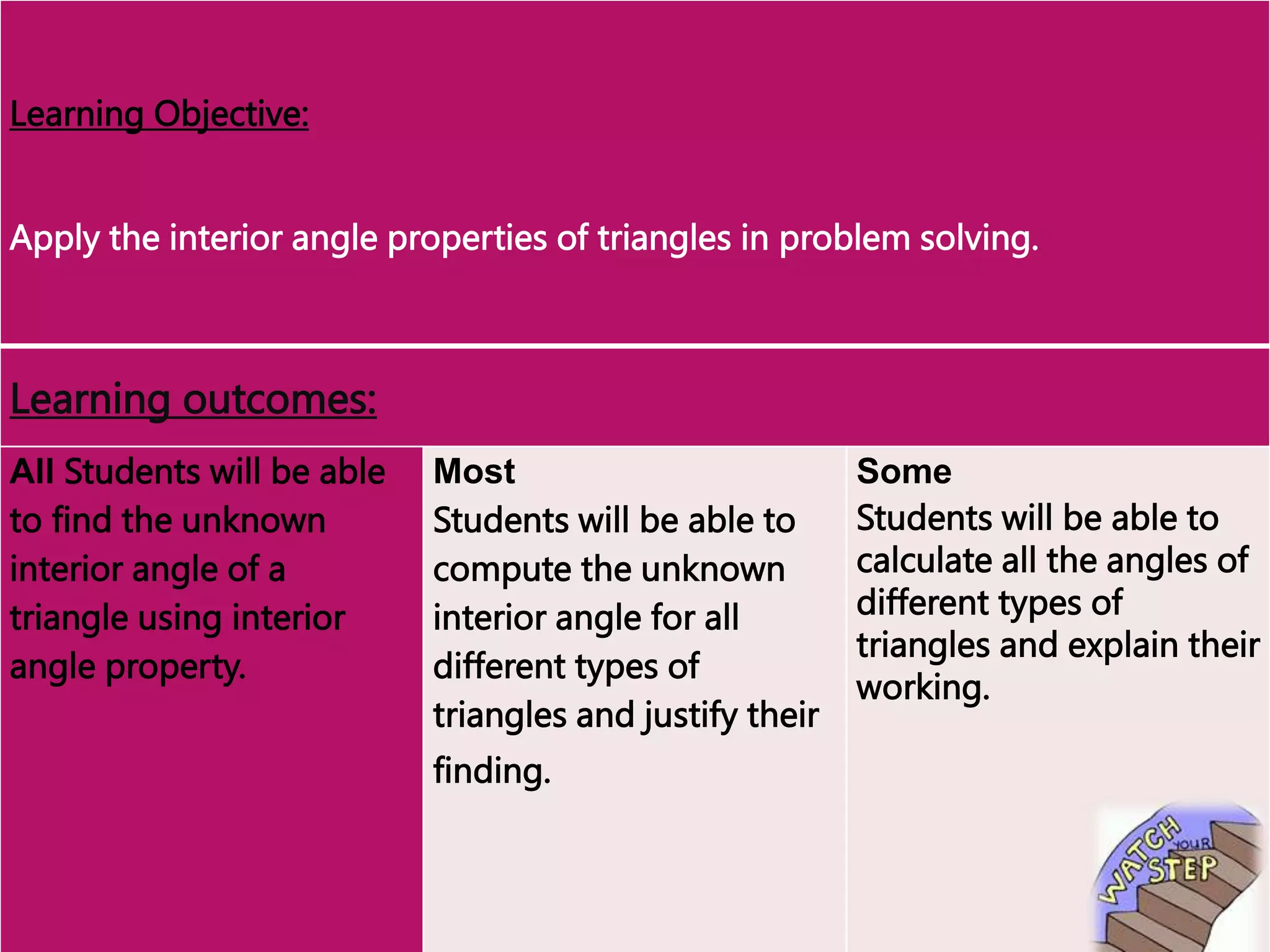 Angles in a Triangle PPT New.ppt