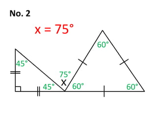 Angles in a Triangle | PPTX