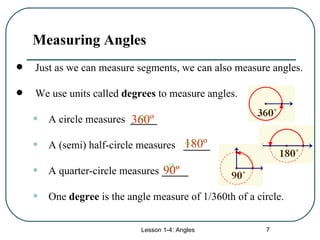 Angles ppt | PPT