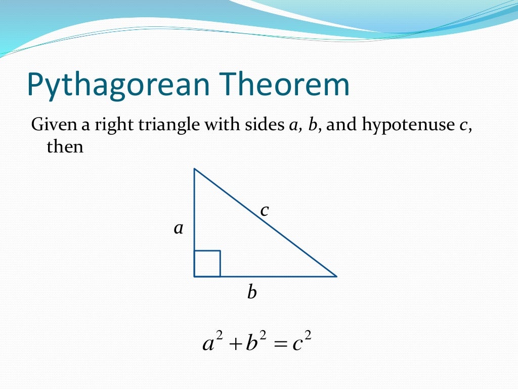 Angles, Right Triangle, Pythagorean Theorem, Trigonometric Ratios