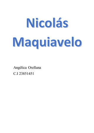 Angélica Orellana
C.I 23851451
 