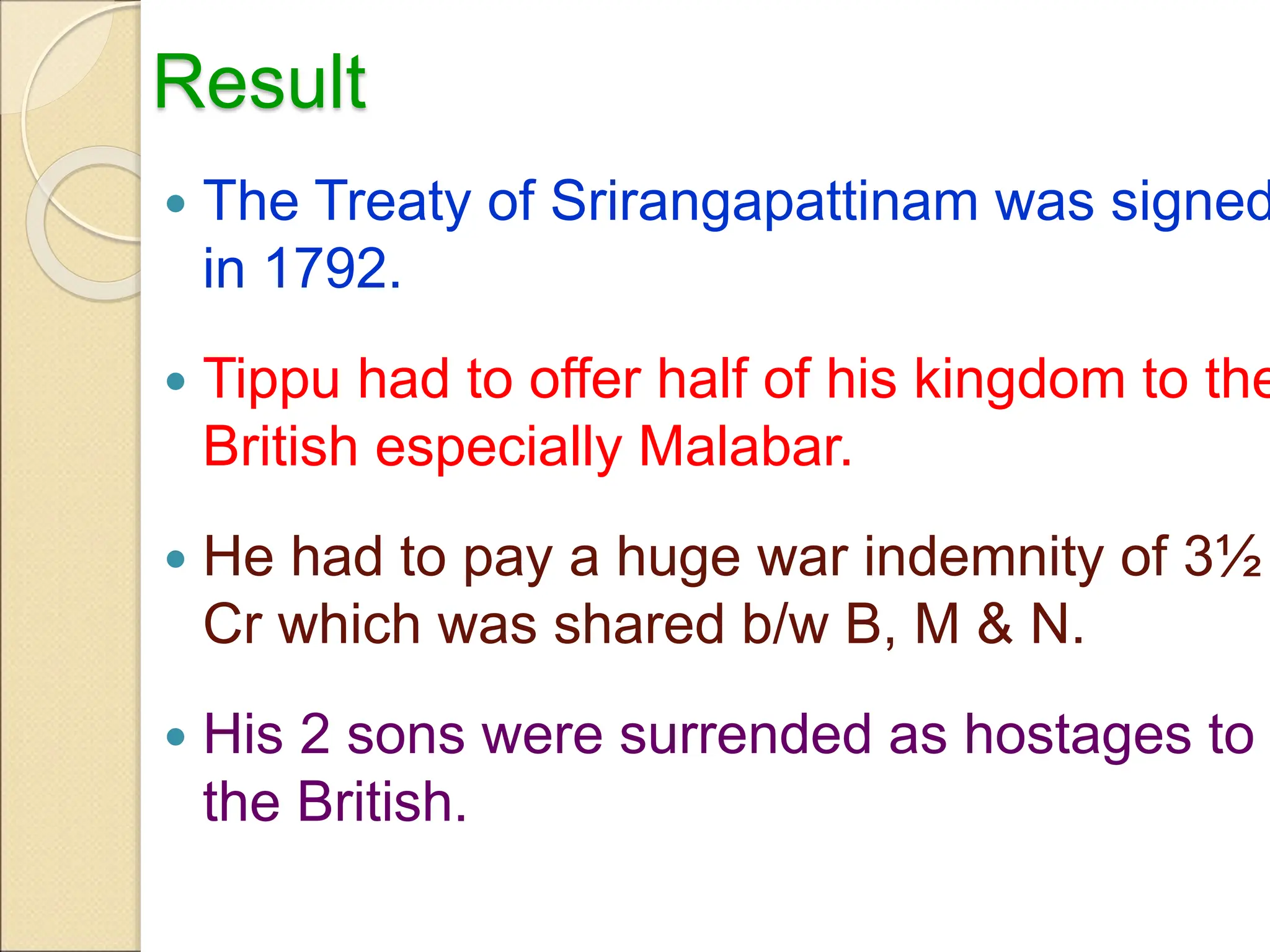 Anglo Mysore Wars anglo mysore wars ppt