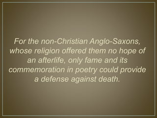 anglo saxon afterlife