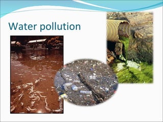 Water pollution