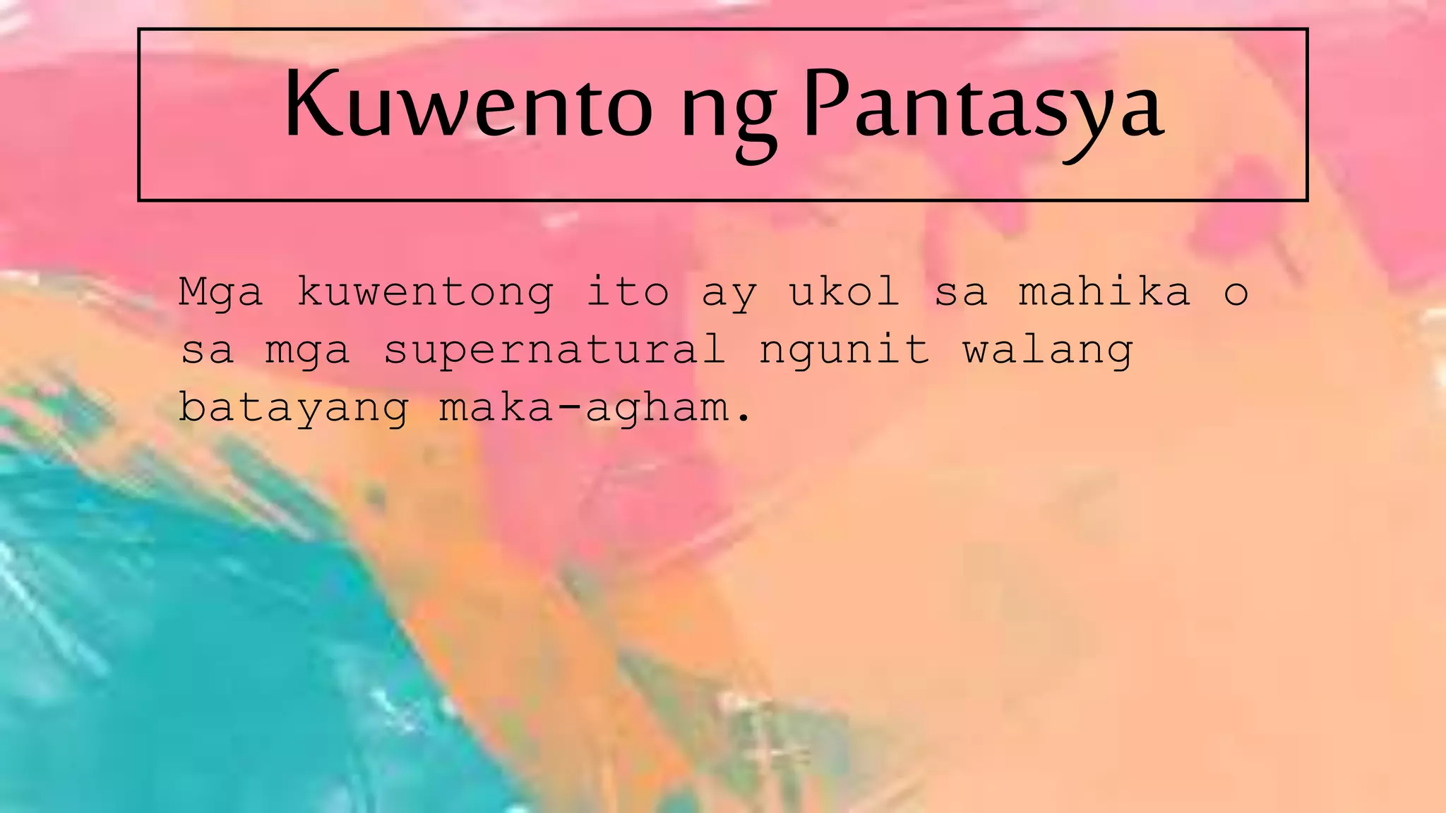 Ang maikling kwento panitikan | PPTX