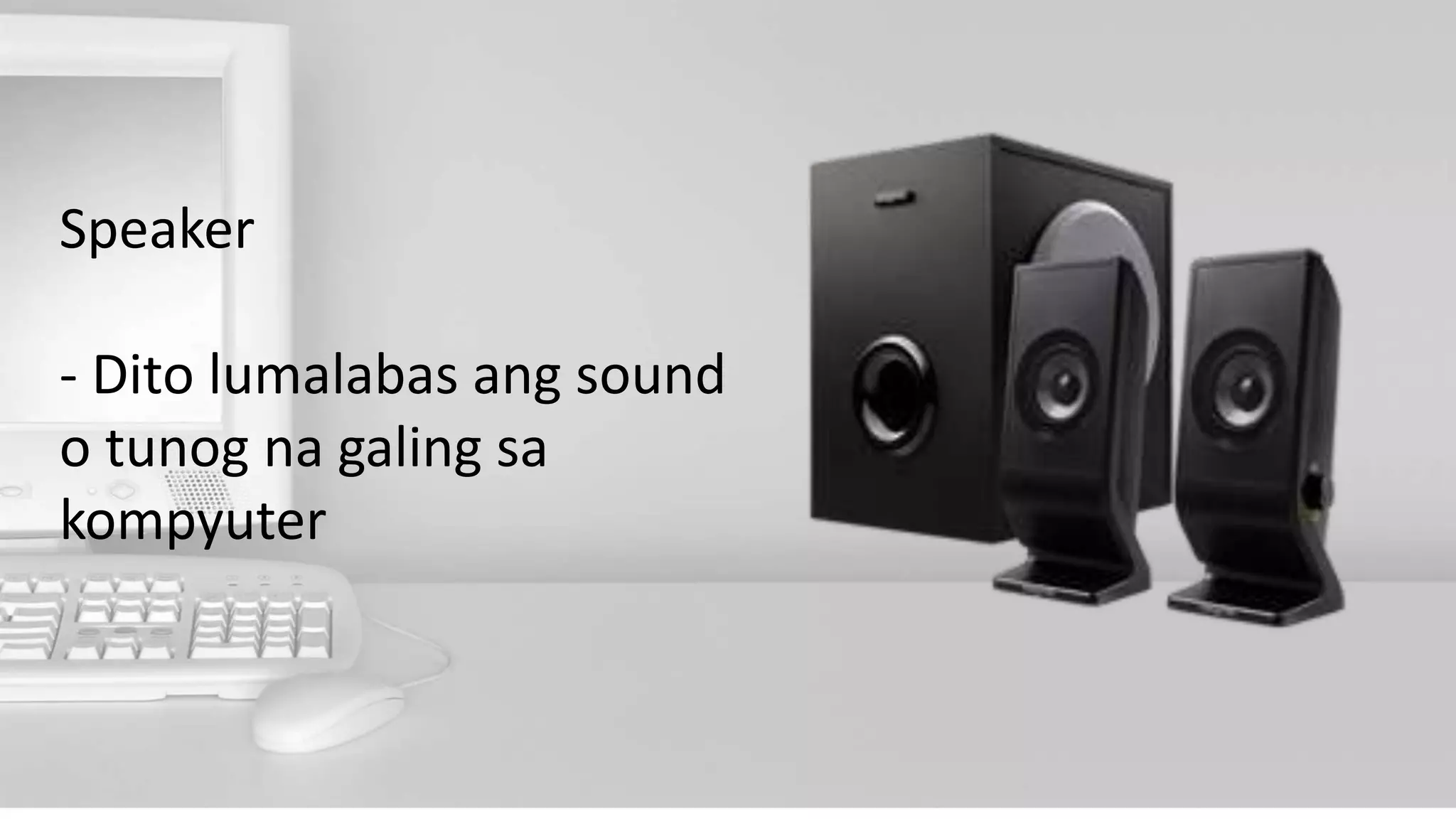 Bahagi ng Kompyuter | PPTX