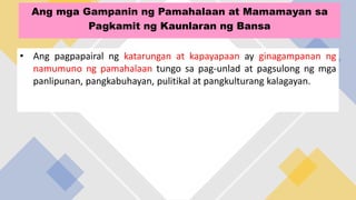 Ang mga Gampanin ng Pamahalaan at Mamamayan sa Pagkamit ng Kaunlaran ng Bansa..pptx