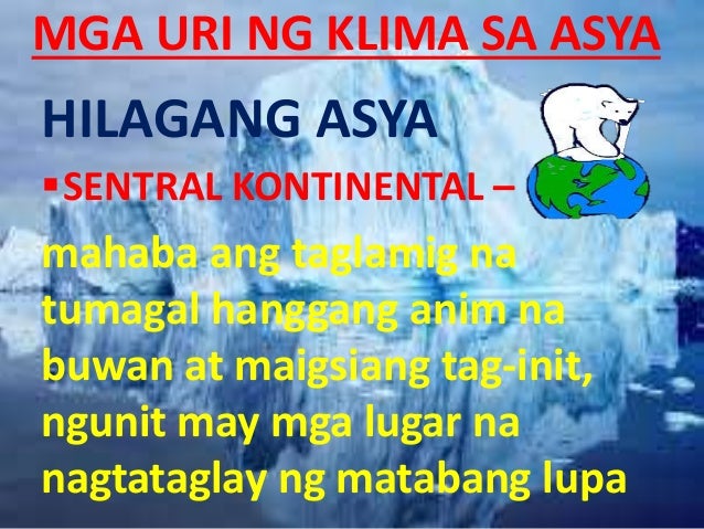 Ang mga klima ng asya