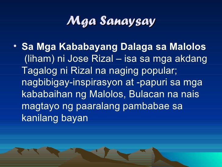 mga balita na sanaysay mga balita na sanaysay