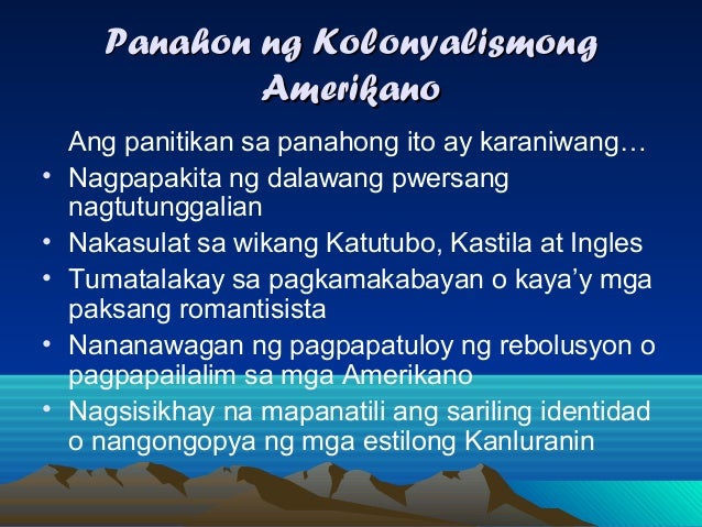 Ang mga panahon ng panitikan (1)