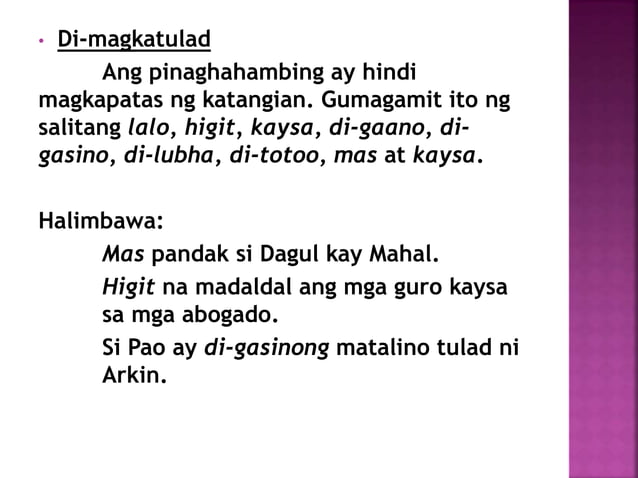 Ang mga panuring | PPTX