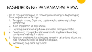 Ang Misyon ng Pamilya sa Pagbibigay ng Edukasyon.pptx