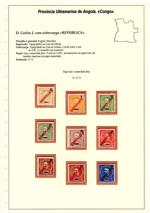 Província Ultramarina de Angola - Congo - 2