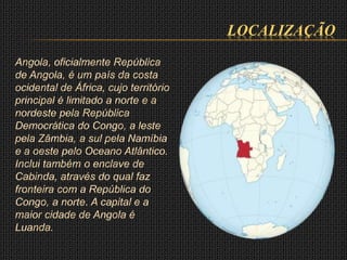 Angola  Resumo