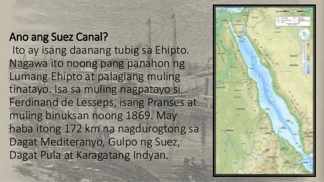 Bakit Mahalaga Ang Ang Pagbubukas Ng Suez Canal - Mobile Legends