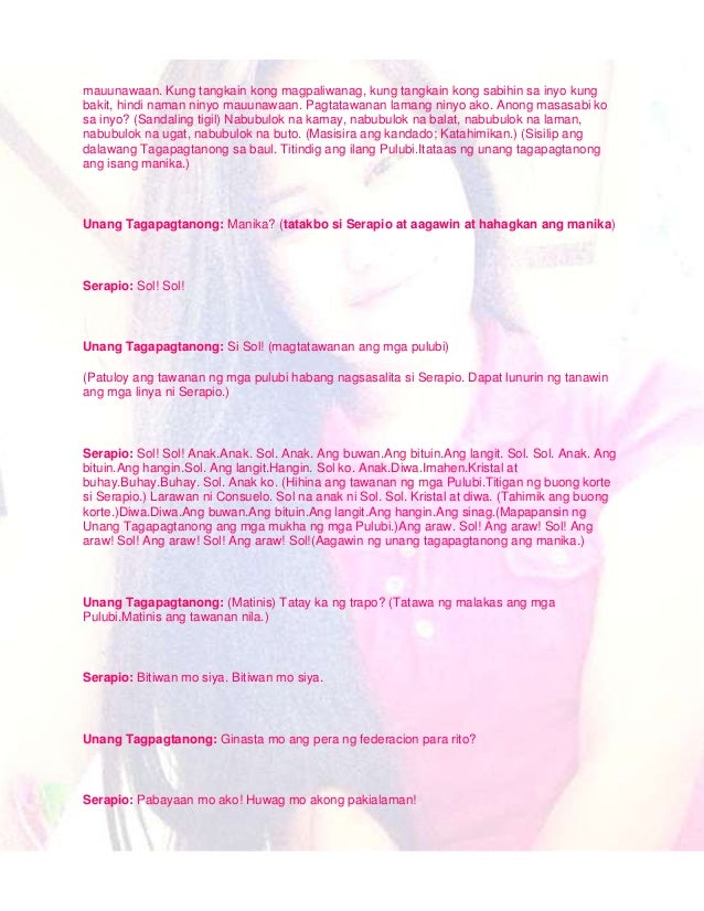 paglilitis ni mang serapio Paul dumol paul a dumol is a his play ang paglilitis kay mang serapio he received the pambansang alagad ni balagtas in the field of drama from the unyon ng. paglilitis ni mang serapio Paul dumol paul a dumol is a his play ang paglilitis kay mang serapio he received the pambansang alagad ni balagtas in the field of drama from the unyon ng.