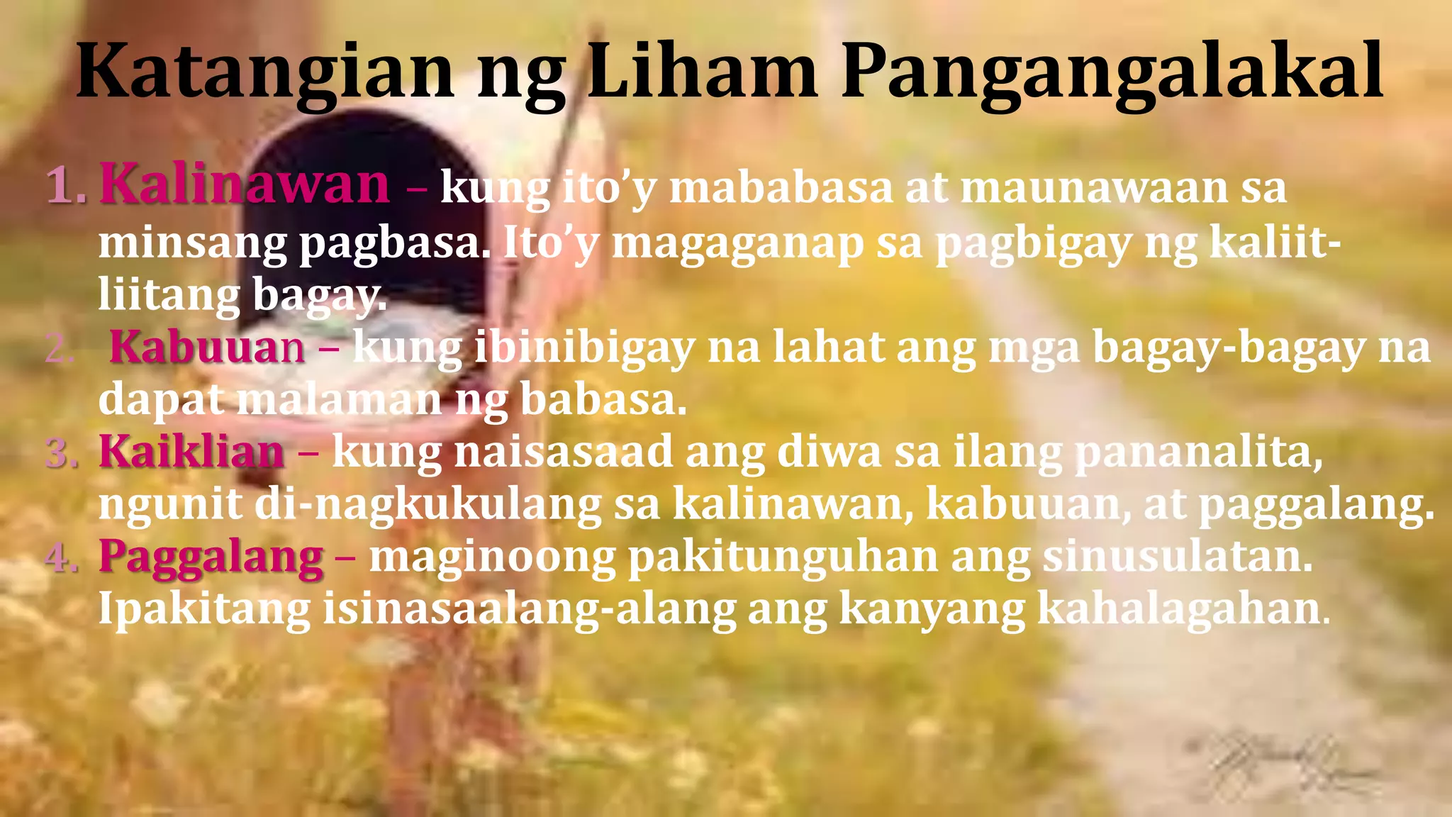 Ang pagsulat ng liham | PPTX