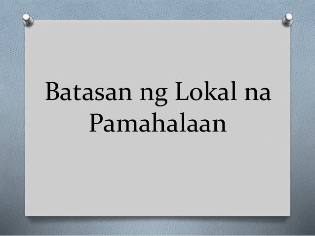 22+ Ano ang kahulugan ng lokal na pamahalaan information