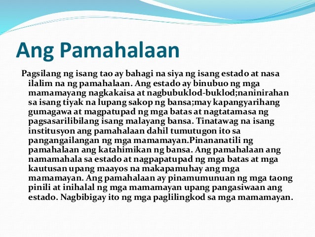 Kalagayan Ng Pamahalaan Sa Pilipinas | pilipinas galerie