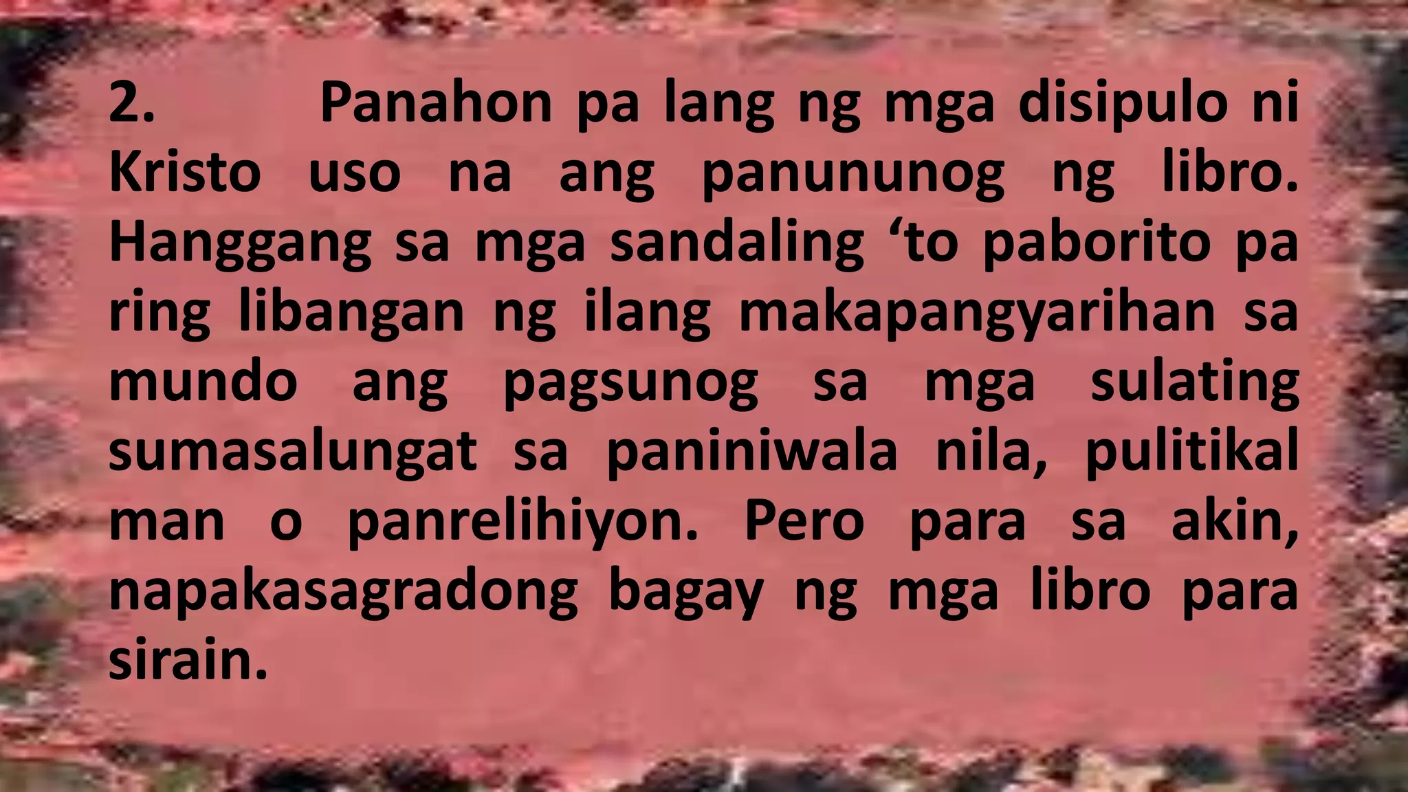 Ang Pangunahing Paksa at mga Pantulong na Detalye | PPTX