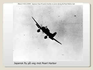Japansk fly på veg mot Pearl Harbor 