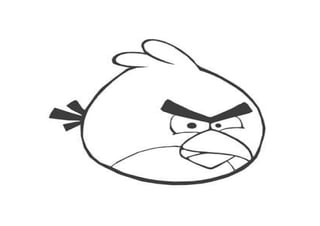 Angry bird colouring