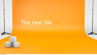 The real life




Tuesday, April 24, 2012
 