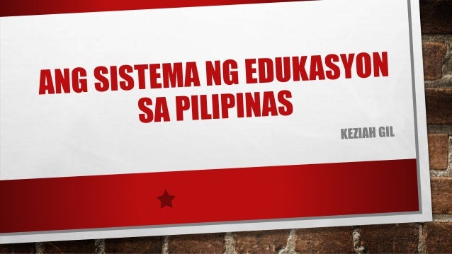 Sistema Ng Edukasyon Ngayon Sa Pilipinas | ngedukasyon