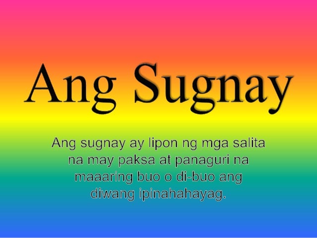 Ang sugnay