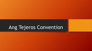 Ang Tejeros Convention
 