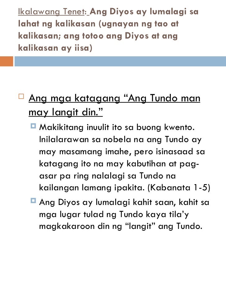 Ang tondo man ay may langit din book report