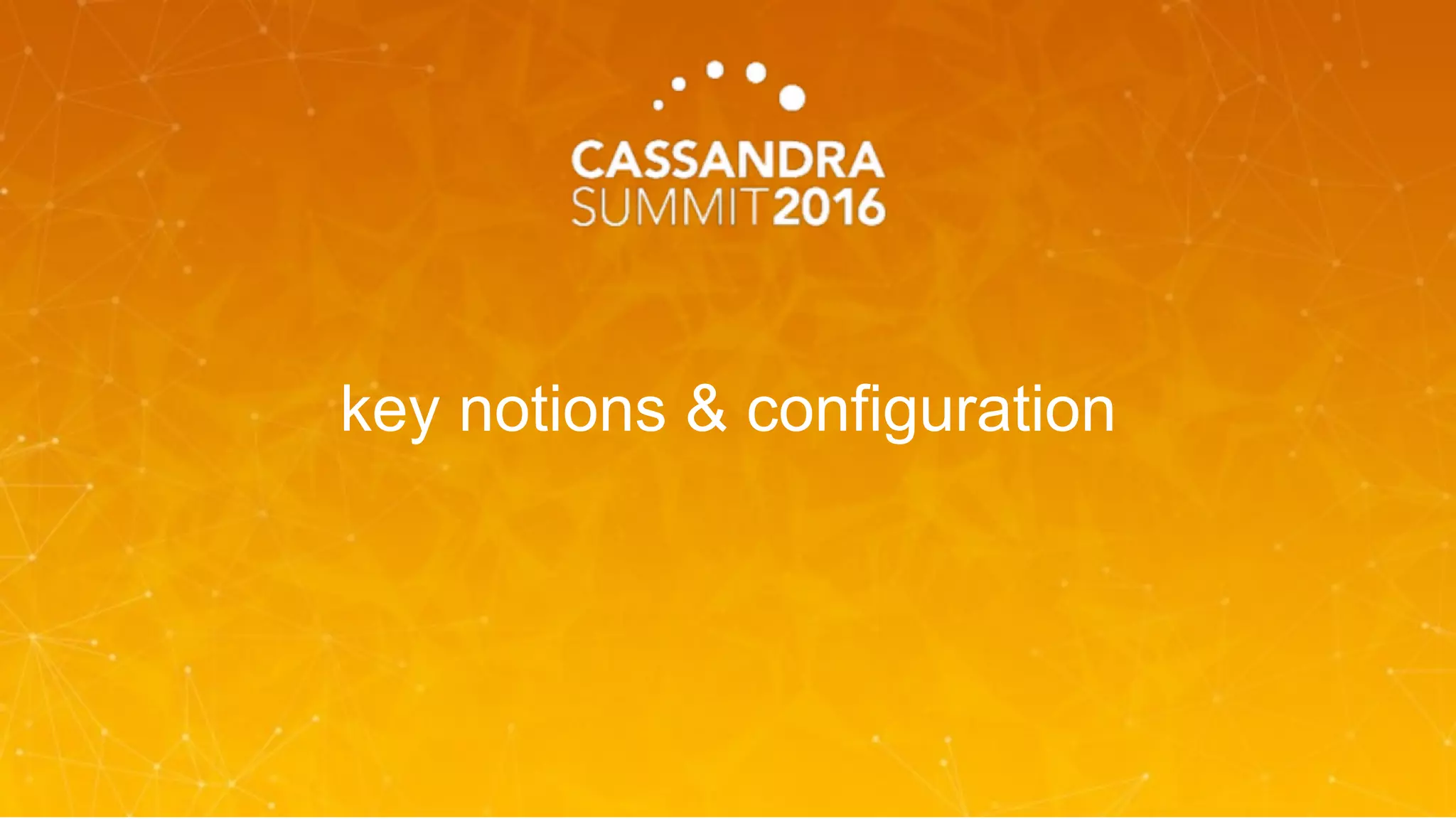 key notions & configuration
 