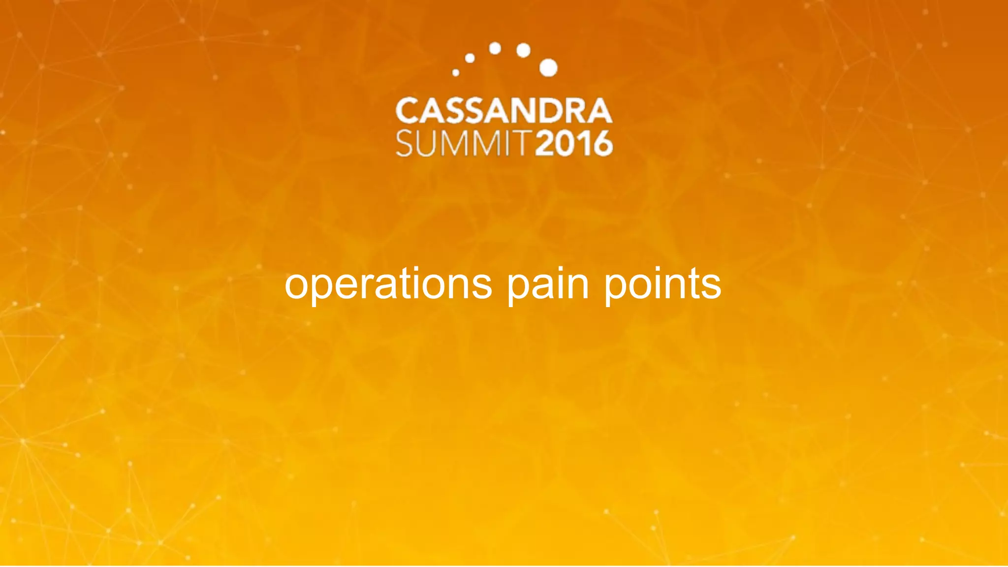 operations pain points
 