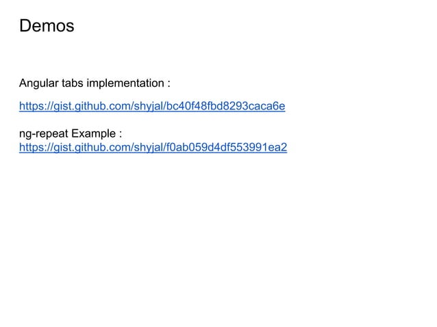 Introduction to AngularJS | PPT