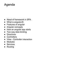 Introduction to AngularJS | PPT