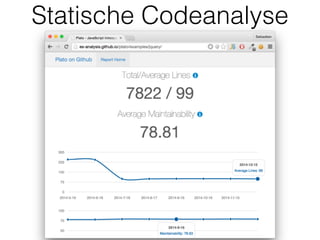 Statische Codeanalyse
 