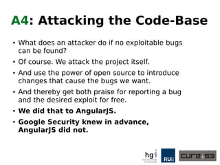 An Abusive Relationship with AngularJS