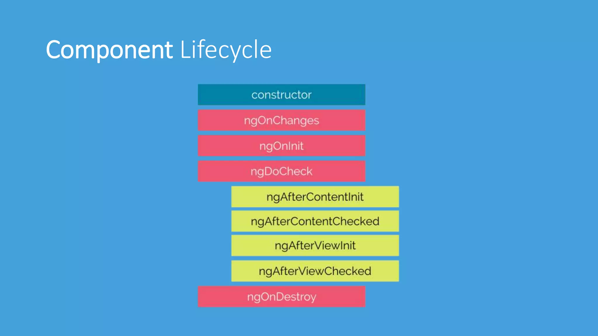 Component Lifecycle
 