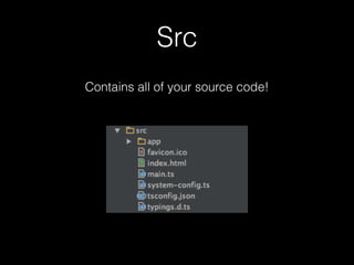 Src
Contains all of your source code!
 