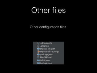 Other ﬁles
Other conﬁguration ﬁles.
 