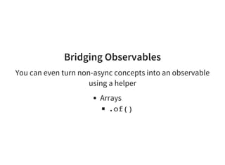 Angular 2 observables | PDF